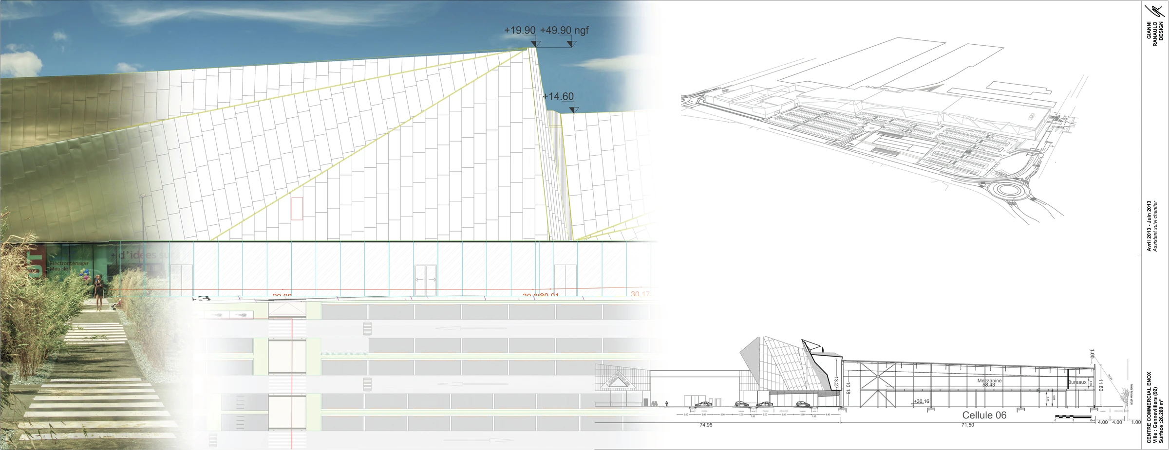 Full portfolio presentation sheet — Enox Gennevilliers