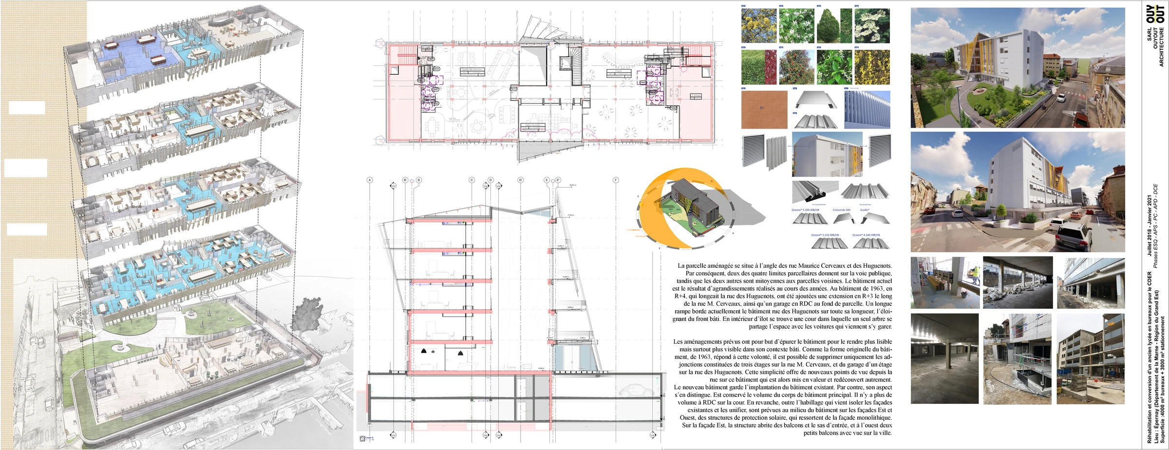 Full portfolio presentation sheet — Épernay Refurbishment